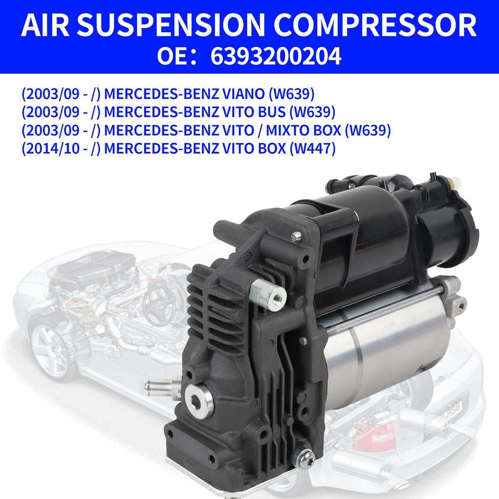 Air Suspension Compressor Pump Replacement For Mercedes-Benz Viano/Vito W639 V639 Z4705