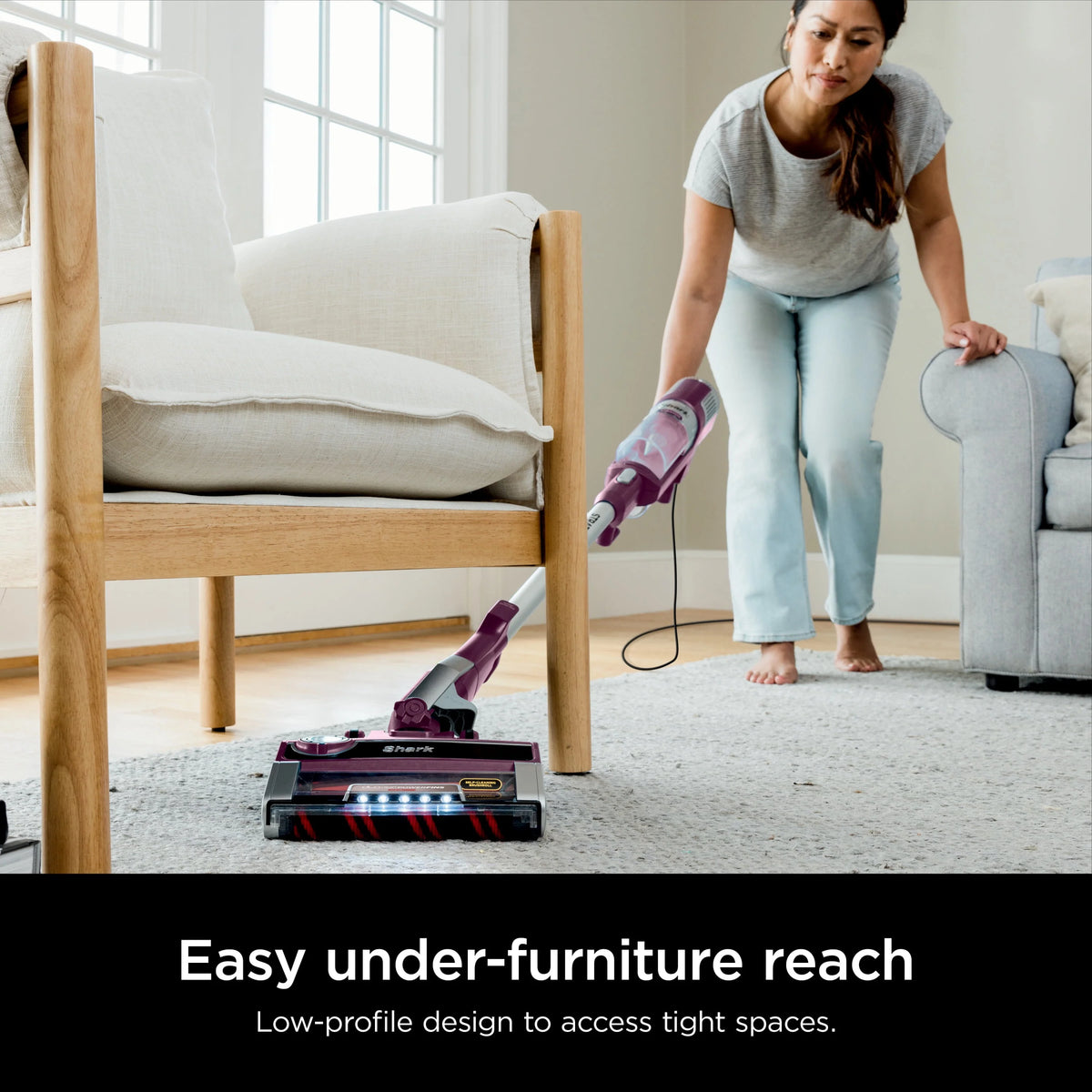 Corded Stick Vacuum with Self-Cleaning Brushroll G131