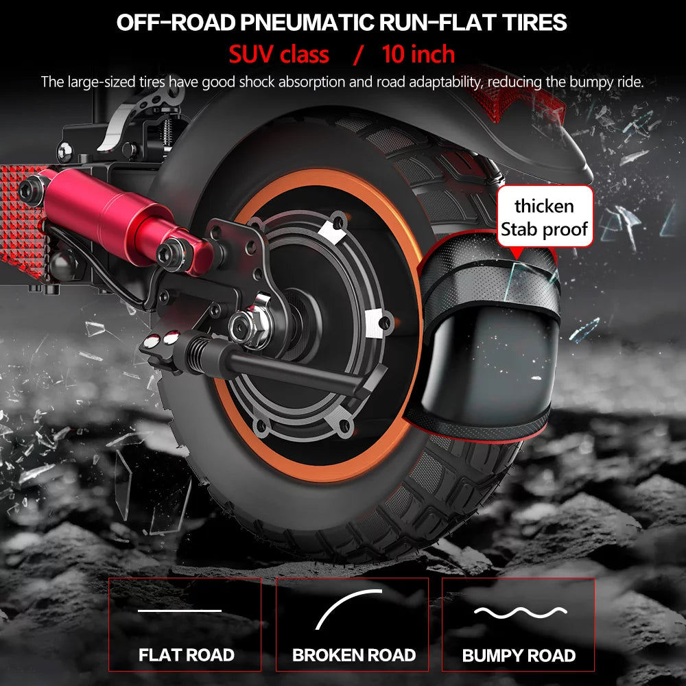 700W Electric Scooter with 10" Tires and Seat N816688
