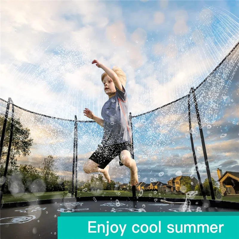 Black 39 ft Trampoline Sprinkler D738