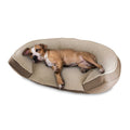 Step In Oval Round Cuddler Pet Dog Bed J853