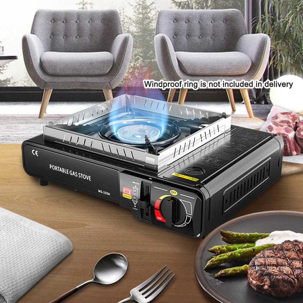 Portable Butane Stove with Piezo Ignition N180017