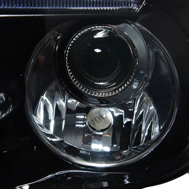 Gloss Black Halo Projector Headlights Y4926