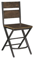 Medium Brown Barstool Set of 2 X169520