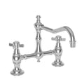 English Bronze Kitchen Bridge Faucet A474