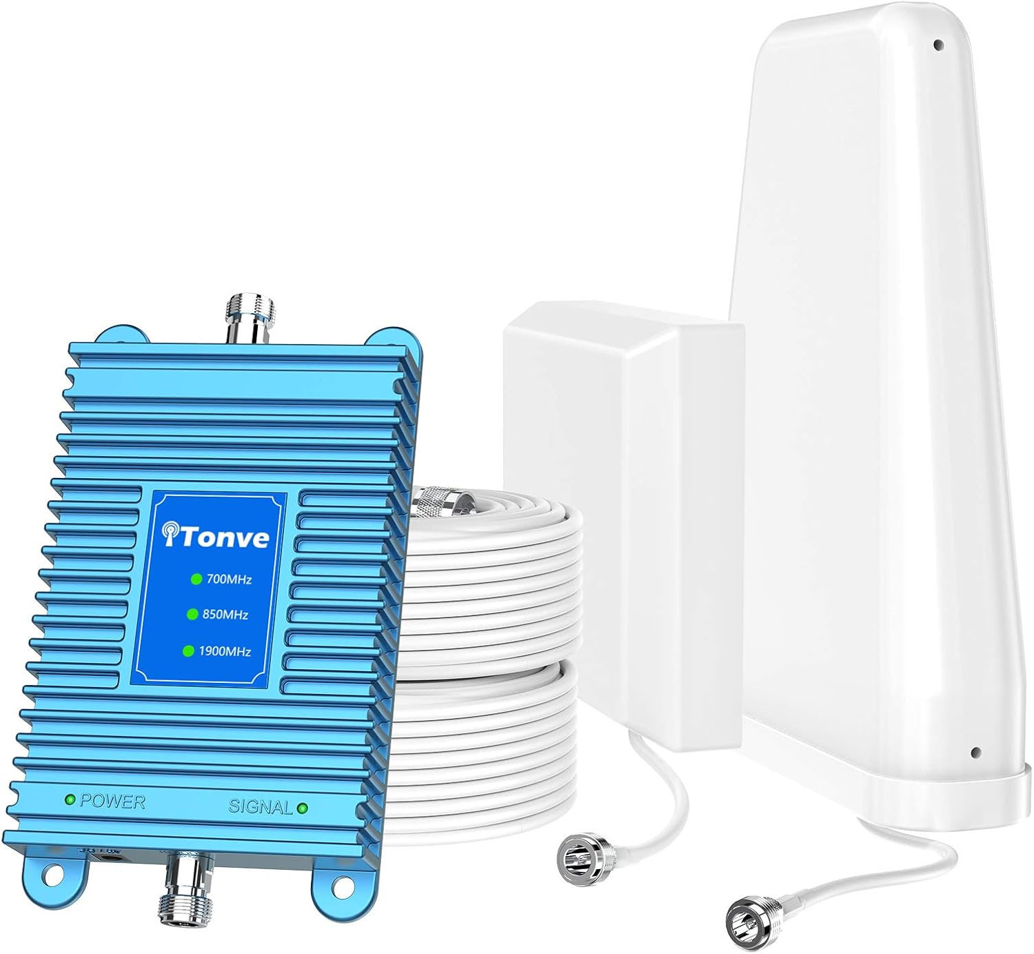 Cell Phone Signal Booster for Home, Band 2/5/12/17, 2G 3G 4G LTE 5G, Cellular Repeater Amplifier Kits up to 5,500 Sq.Ft A468