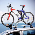 Universal Roof Mount Bike Rack, Fork Mount Bike Carrier, Aluminum, 1 Bike Capacity K78690