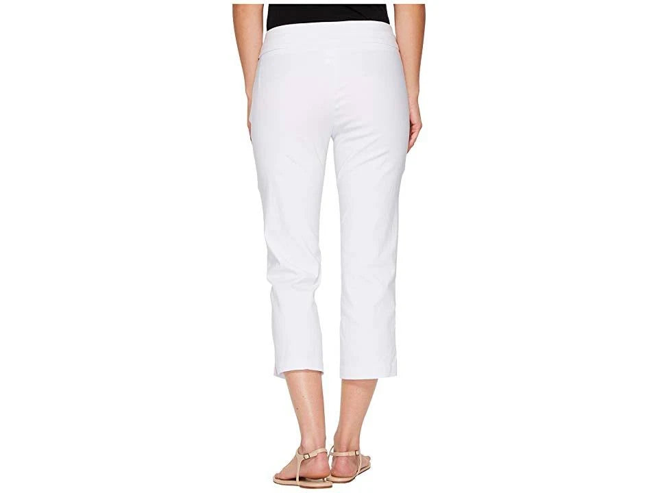 White Pocket Capris Z68987