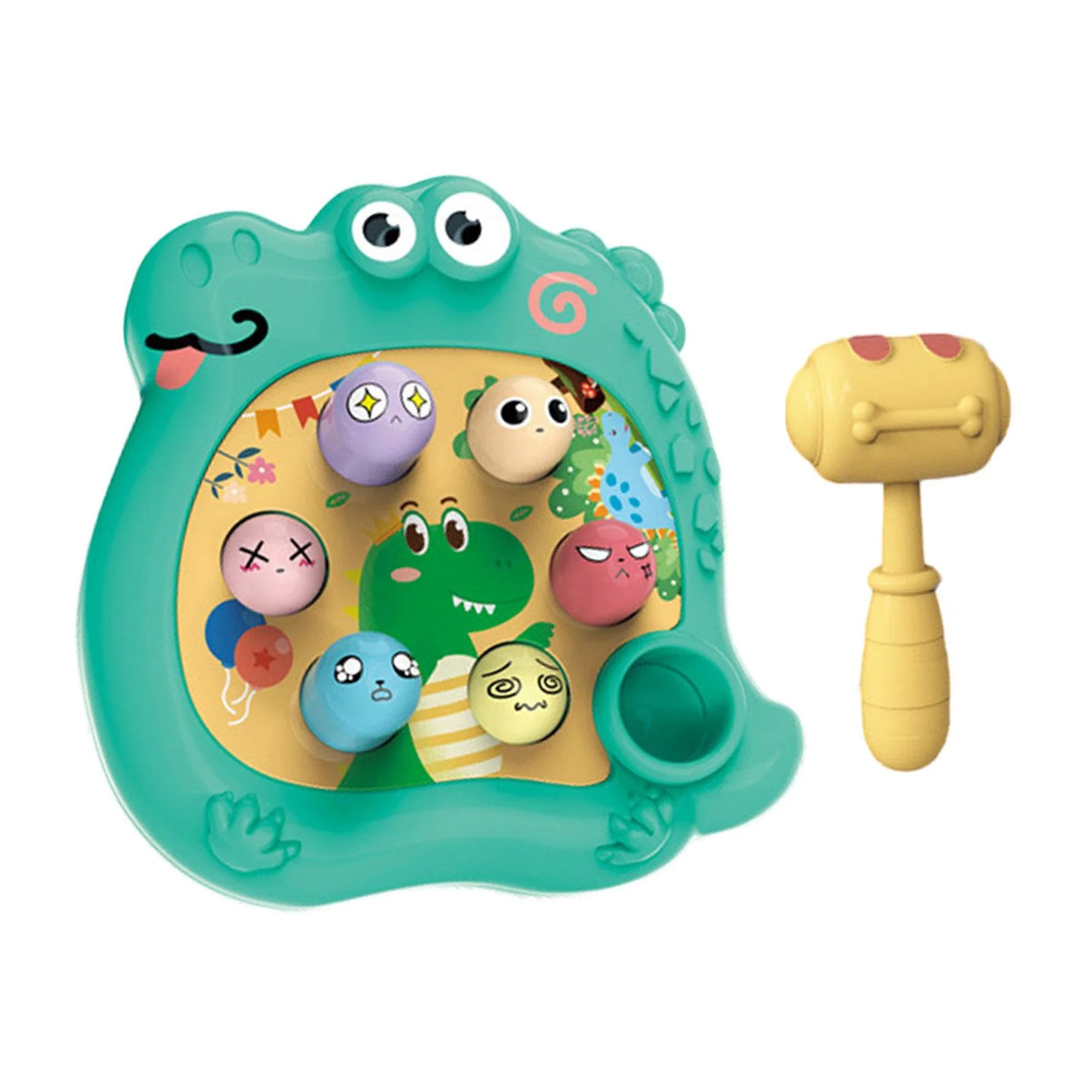 Green Pounding Hammering Game Educational Toys O1225
