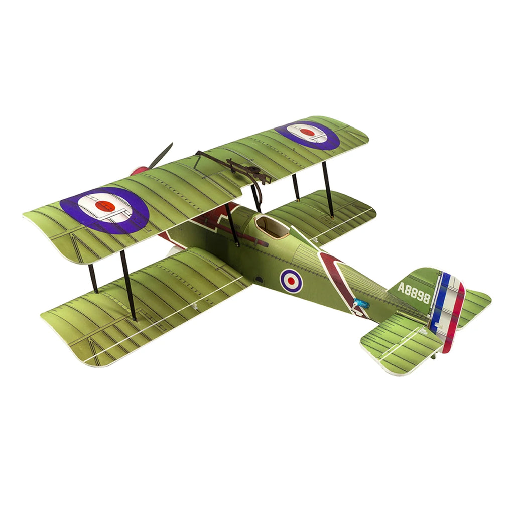 800mm Wingspan Foam Remote Control Airplane Biplane Warbird KIT X4679