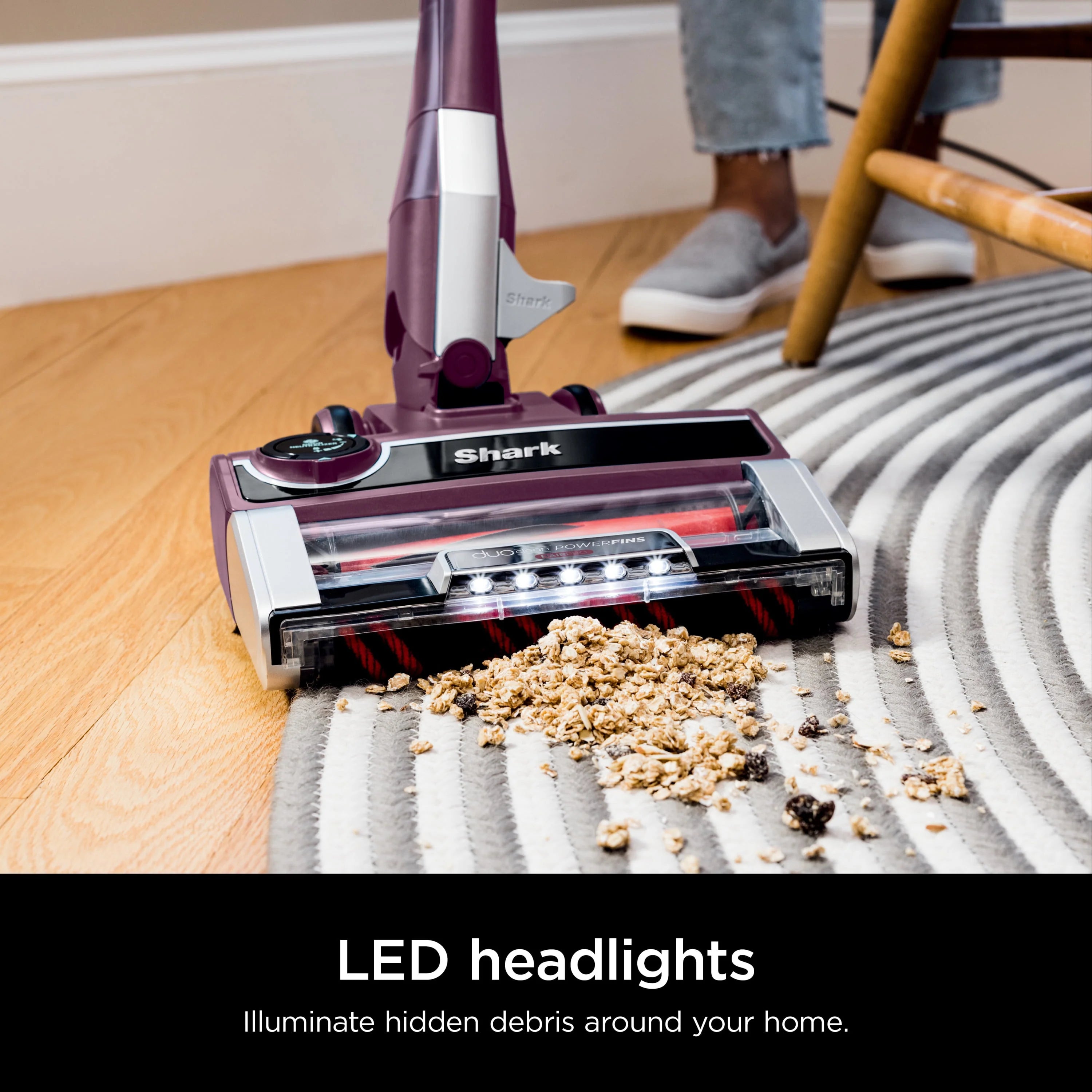 Corded Stick Vacuum with Self-Cleaning Brushroll G131