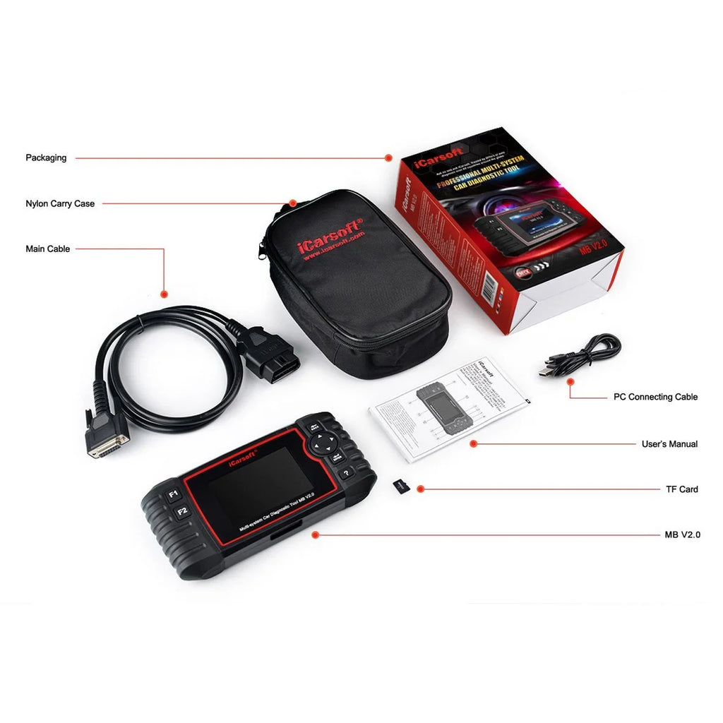 MB V2.0 Scanner for Mercedes-Benz/Sprinter/Smart U117
