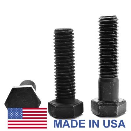 1 1/2 inch-6 x 5 inch Coarse Thread Grade 8 Hex Cap Screw Black Oxide Pk 11 D692649
