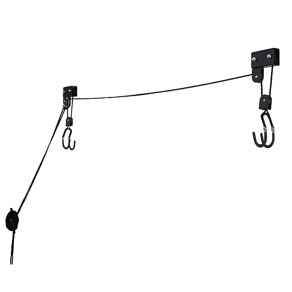 Kayak Lift with Hanging Pulley System Ceiling Rack E15328