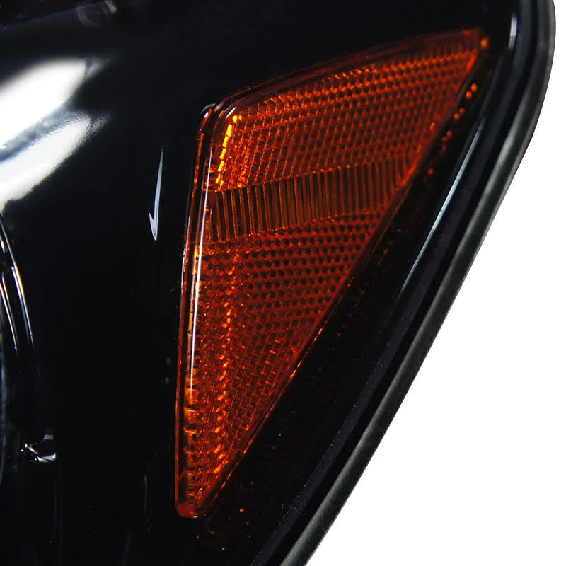 Gloss Black Halo Projector Headlights Y4926
