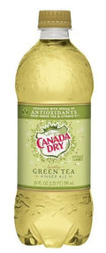 Green Tea Ginger Ale 20 Oz Pack of 24 Bottles J3418