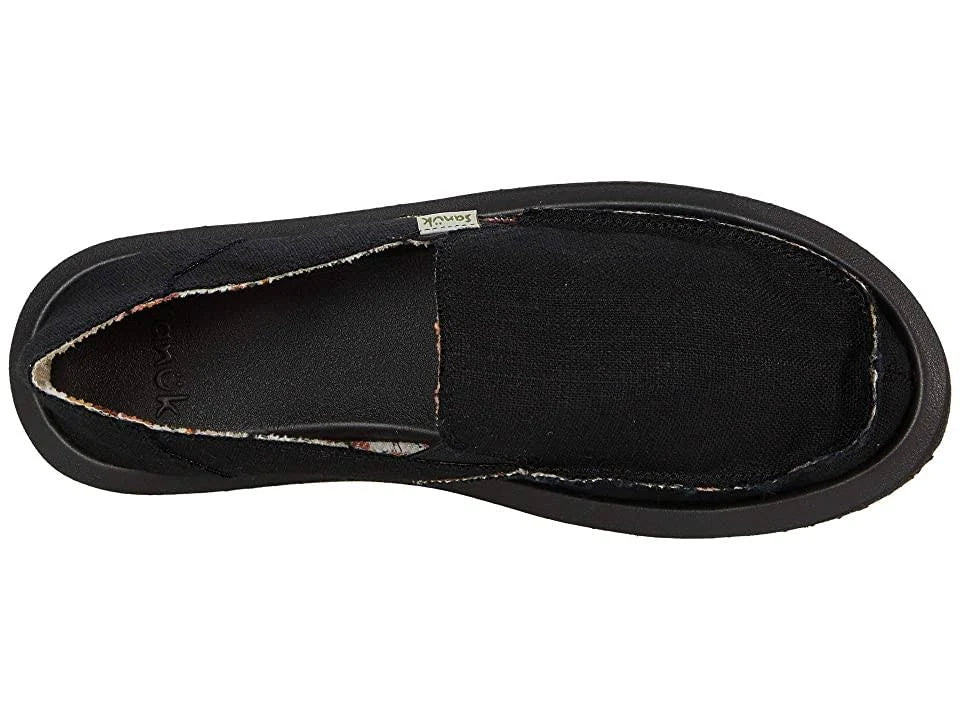 Hemp Black Soft Top Shoes S3908
