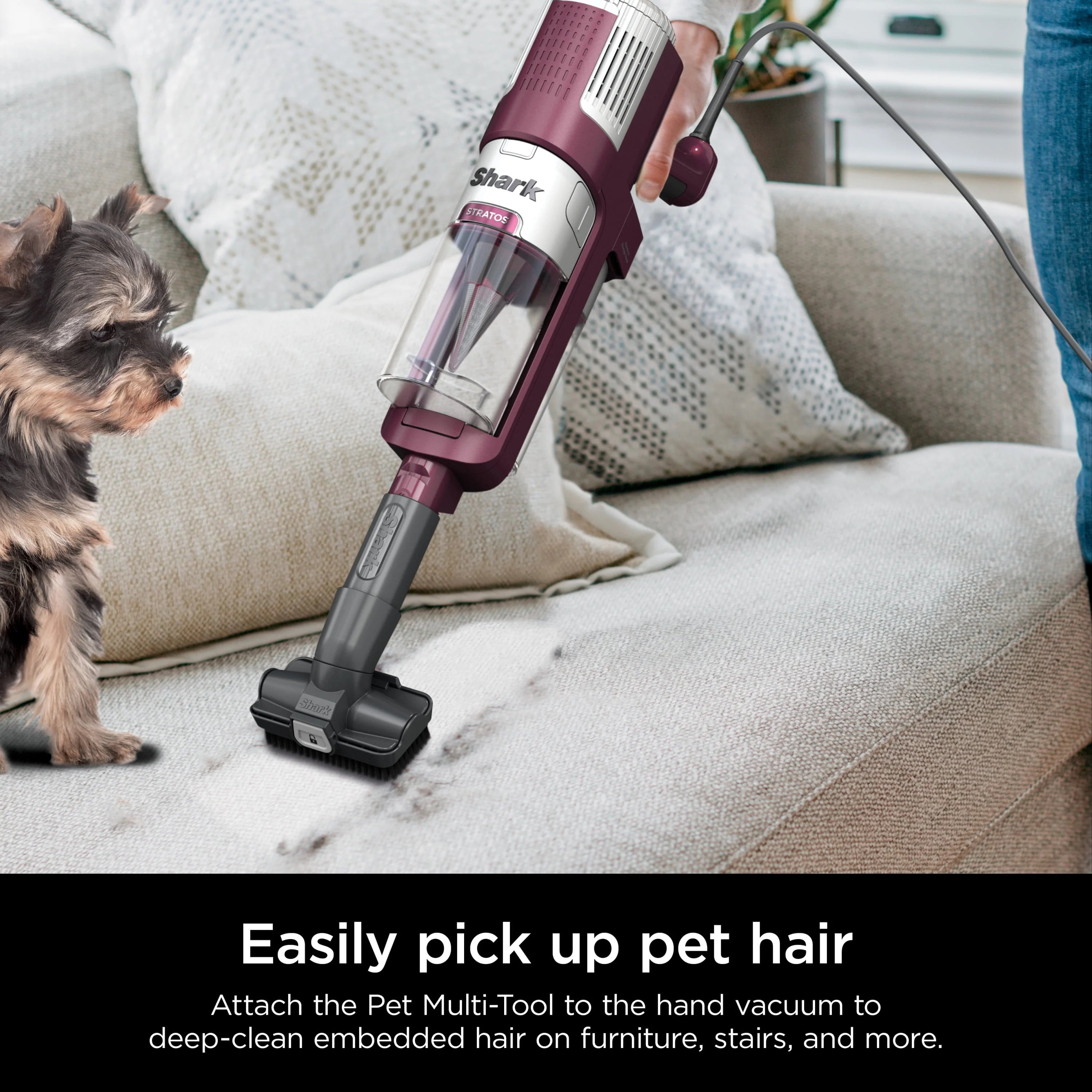 Corded Stick Vacuum with Self-Cleaning Brushroll G131