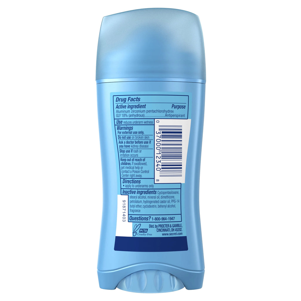 Unscented Antiperspirant and Deodorant, 2.6 oz U392