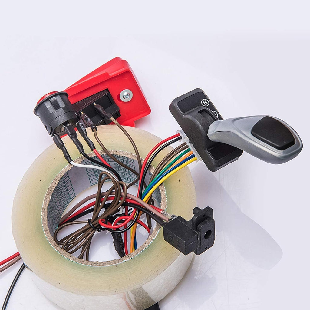 12V Remote Control Circuit Board Wires Switch Gearbox with Motors Children Electric Ride On Car Accessories E9989