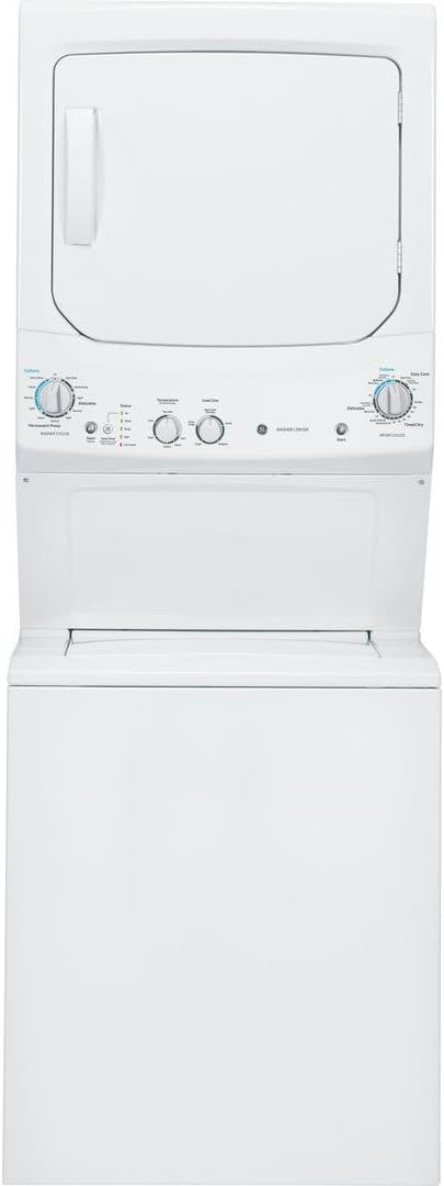 White 27" Unitized Washer and Electric Dryer X55729