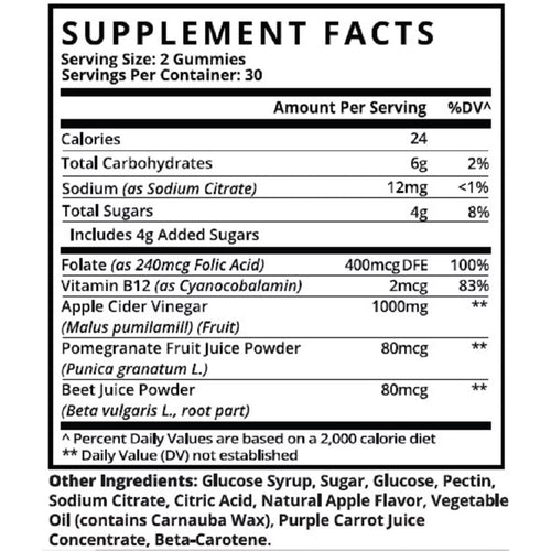 (1 Pack) 60 Gummies Dental Gummies Oral Probiotics Supplement V3865