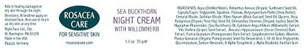 Nourishing Night Cream for Rosacea Skin (1.2 Oz) T529402