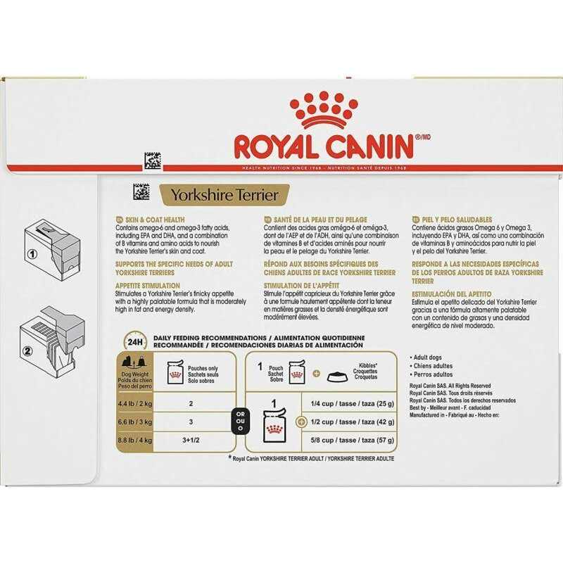 Yorkshire Terrier Adult Breed Specific Wet Dog Food X85257