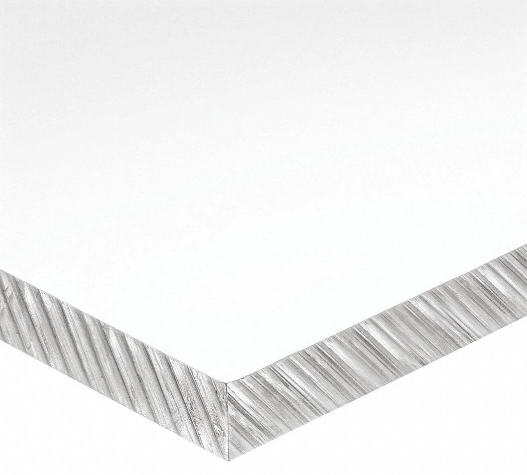 1/8x22 Thick x 48x22 Wide x 48x22 Long Polycarbonate Plastic Sheet F904918