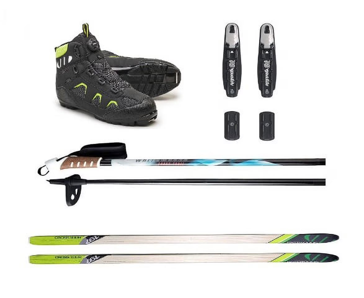 Whitewoods 802 NNN Cross Country Ski Package, 177cm O2242