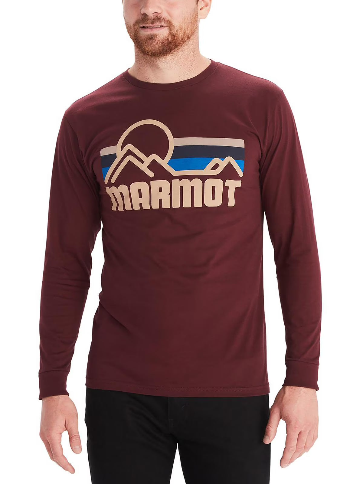 Mens Cotton Crewneck Graphic T-Shirt D49235
