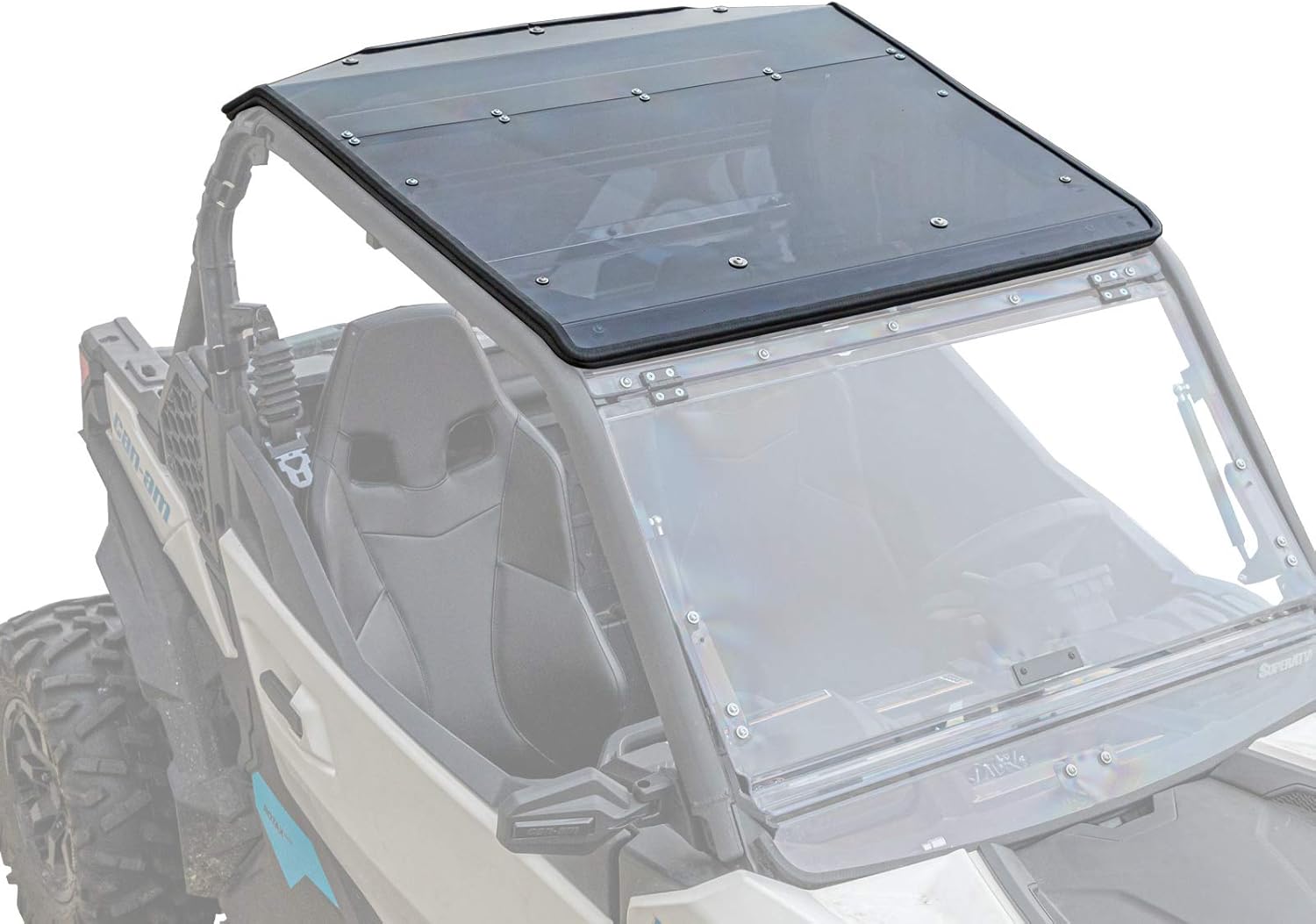 1/4" Polycarbonate Dark Tinted Roof D738733