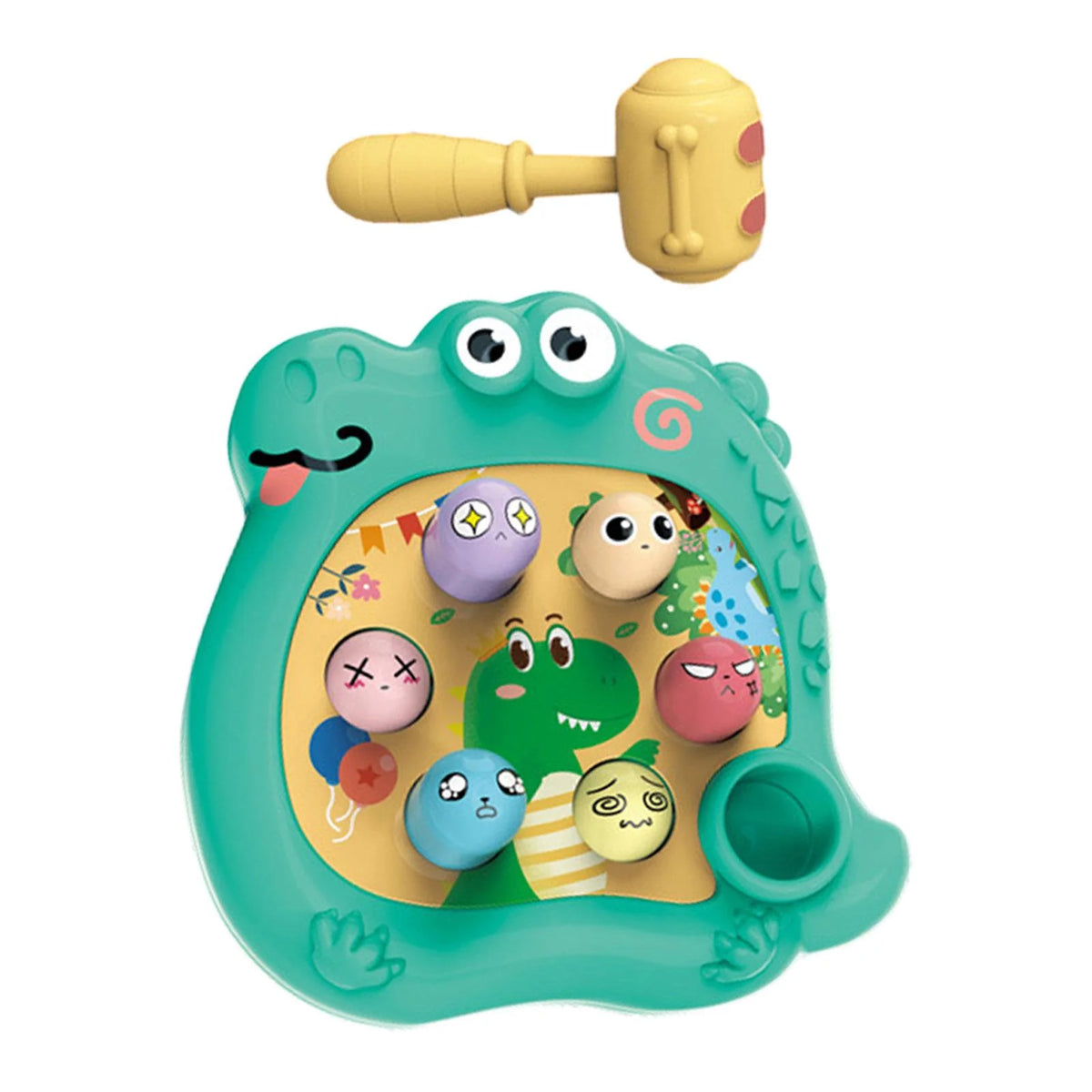Green Pounding Hammering Game Educational Toys O1225