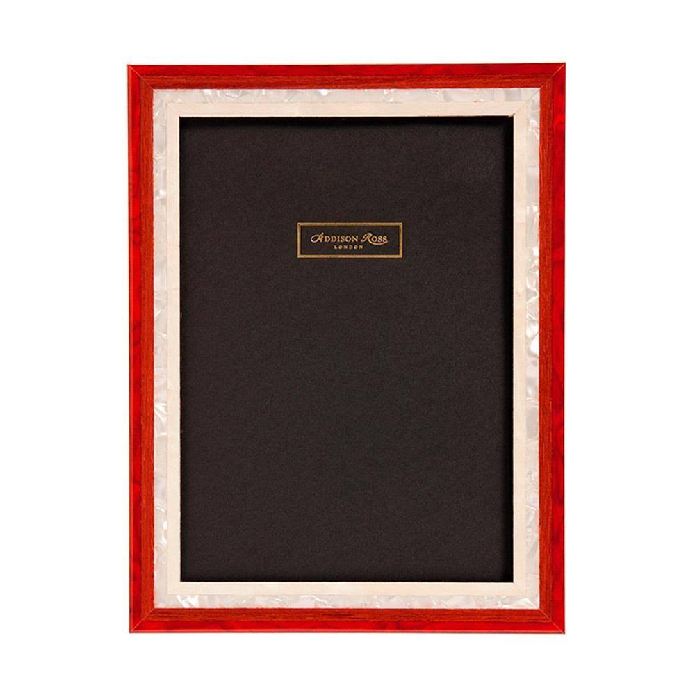 Mother of Pearl Marquetry Frame, 4 x 6 in D50222
