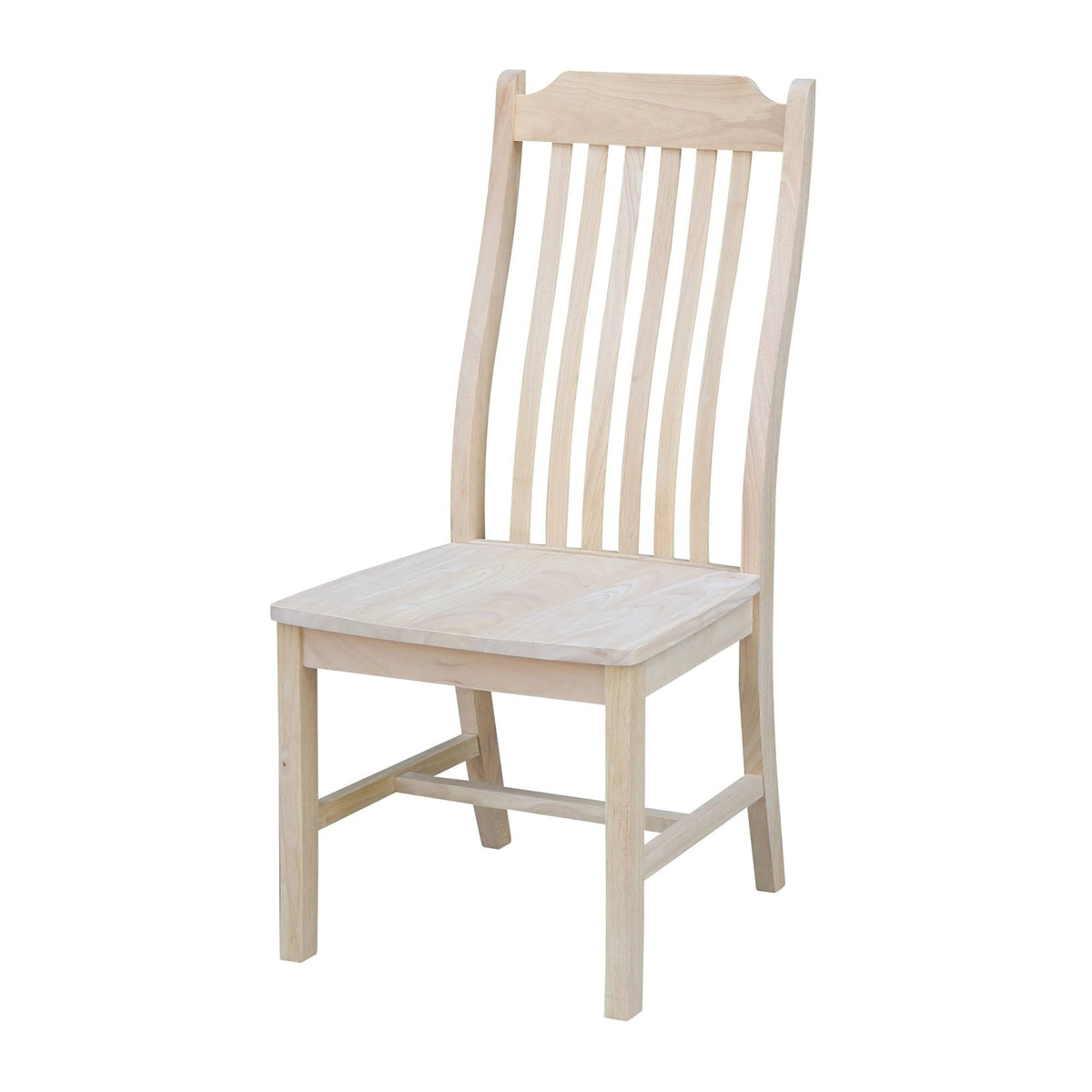 Set of 2 Steambent Mission Chair Unfinished U65838