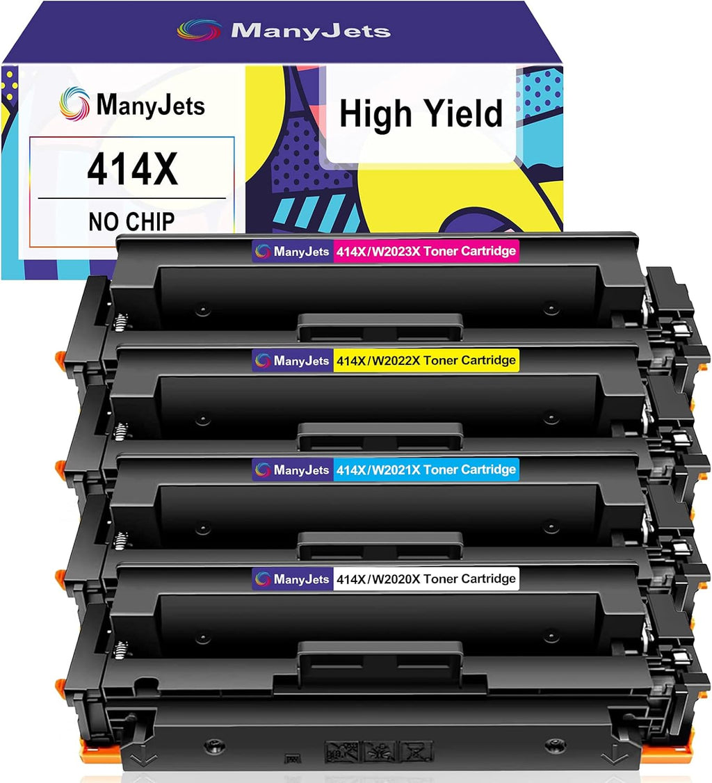 4-Pack Compatible Toner Cartridge for HP Printer M429586