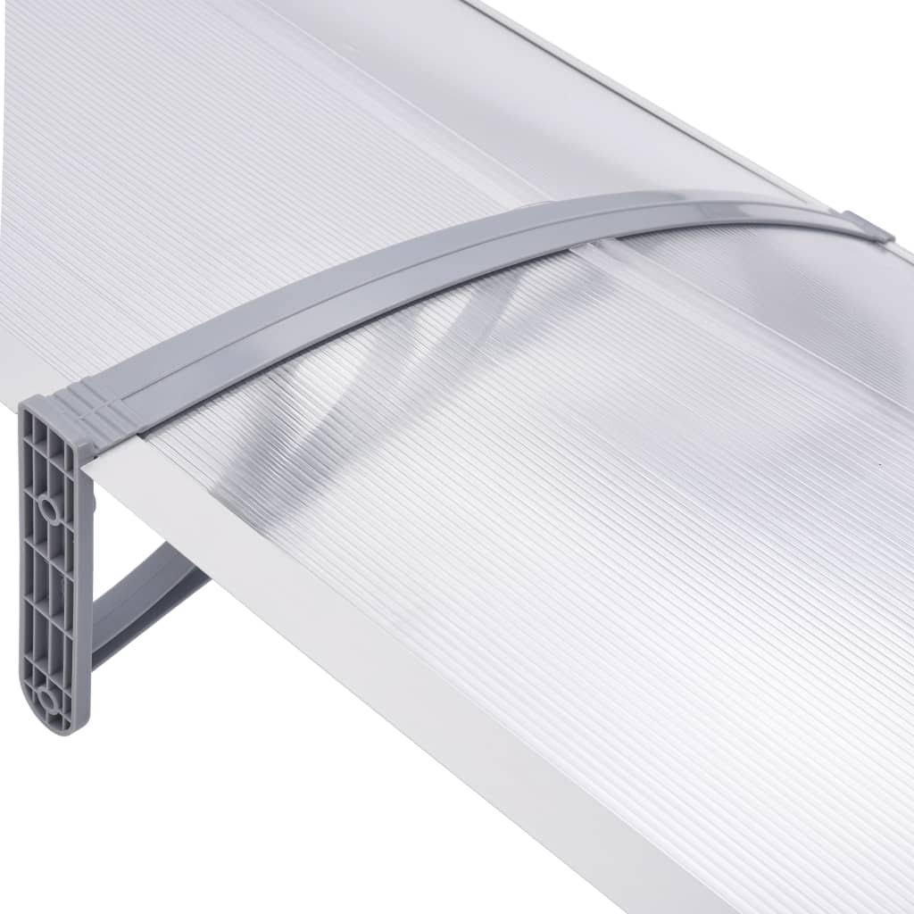 Gray Transparent Door Canopy S62337