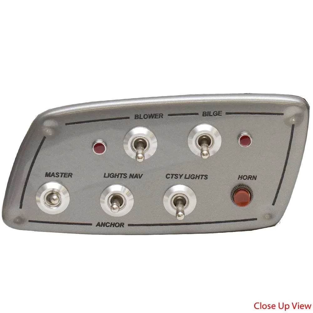 Teleflex Gauges Gray Set of 3 Dash Panel Kit I703328