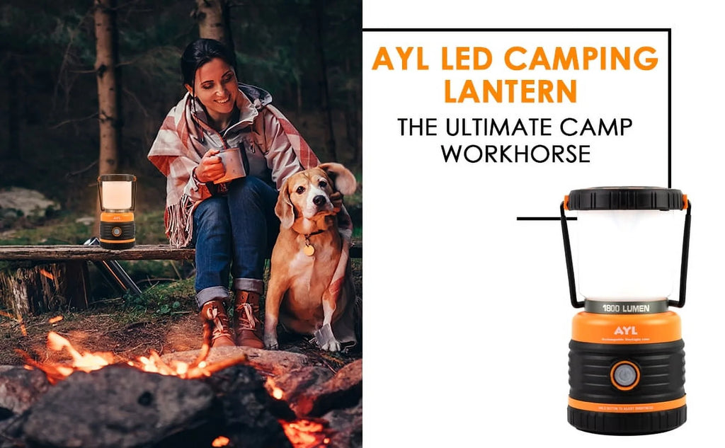 Rechargeable LED Camping Lantern with USB Cable R987441