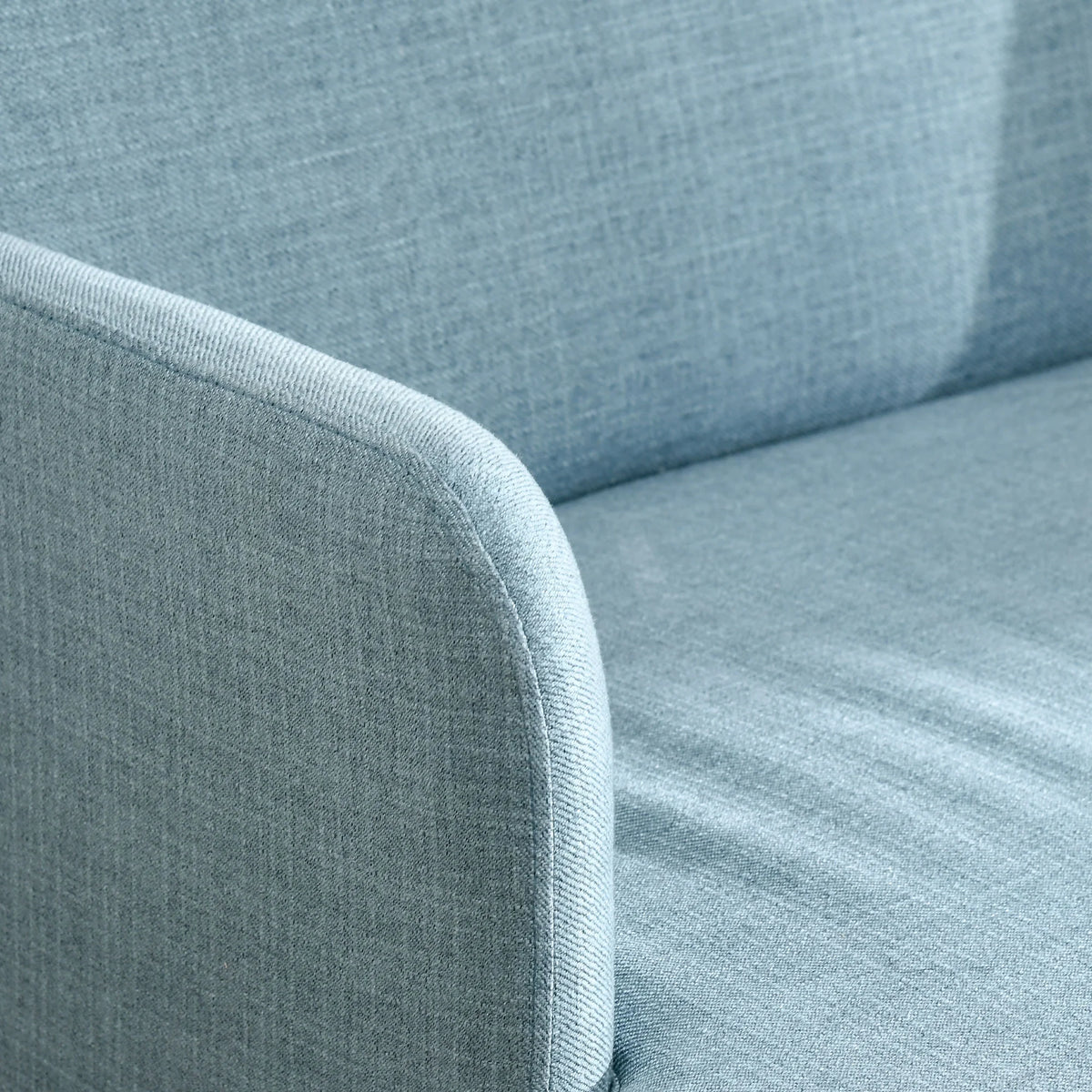 Blue Upholstered Loveseat Sofa B3283