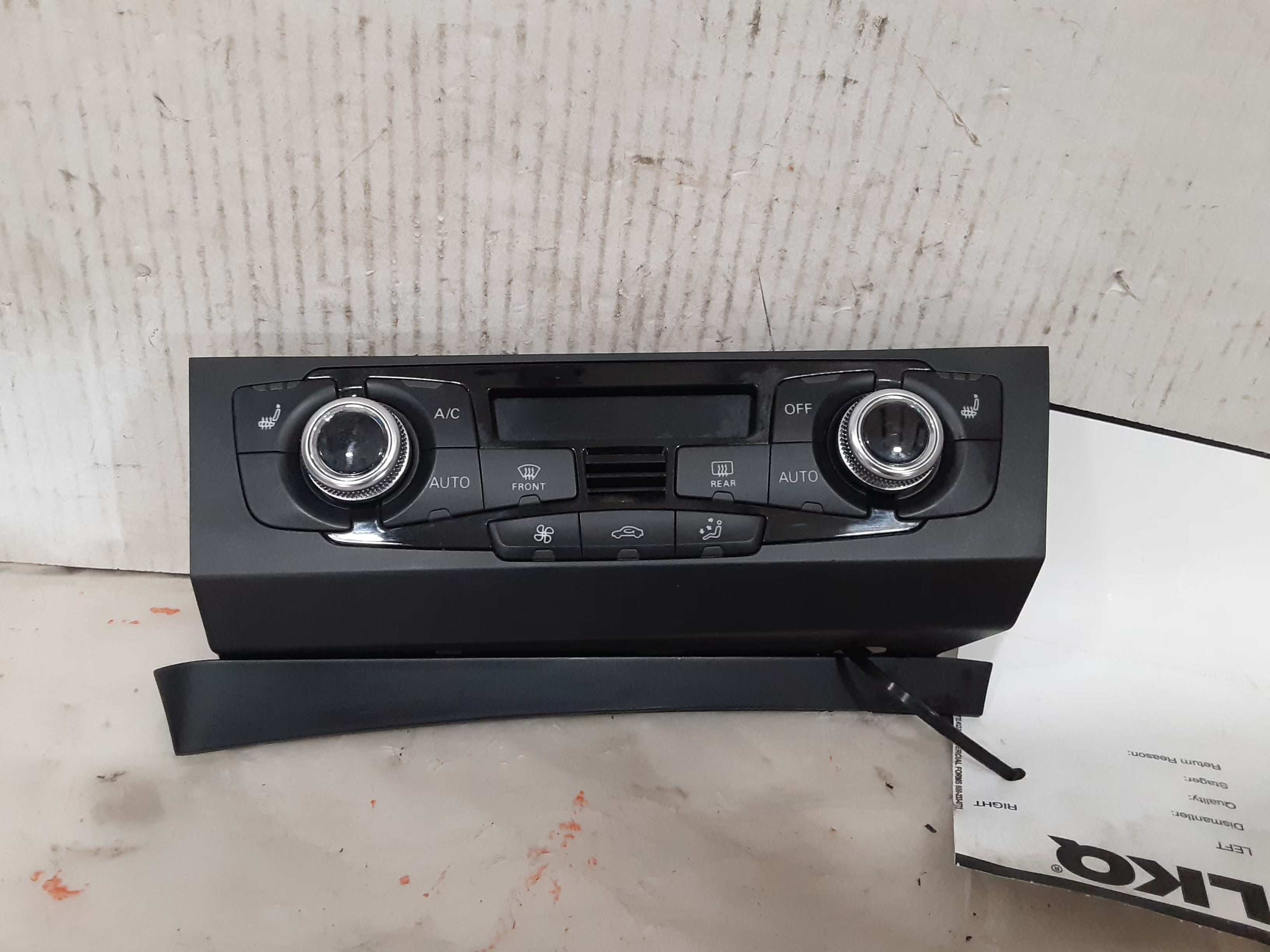 AC Heater Dual Auto Temperature Control with Heated Seats P9991